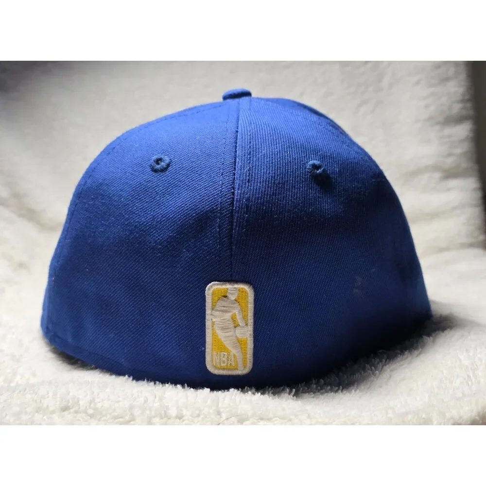 NBA Golden State Warriors Hat Snapback Blue Golden Gate Patch Logo New Era 9Fift